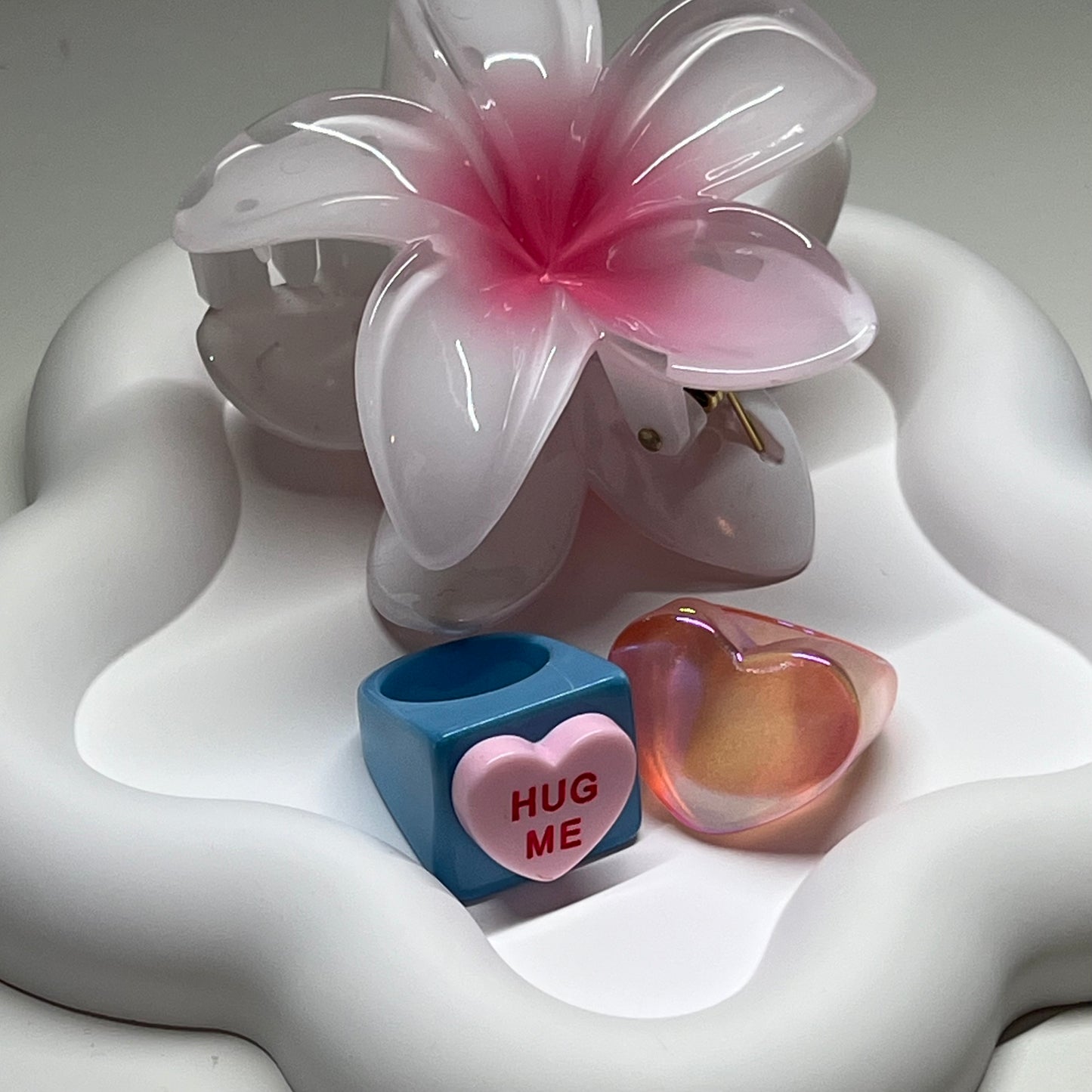 Flower Ceramic Tray